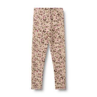 Leggings Jules Soft Sand Flower Wine von Wheat