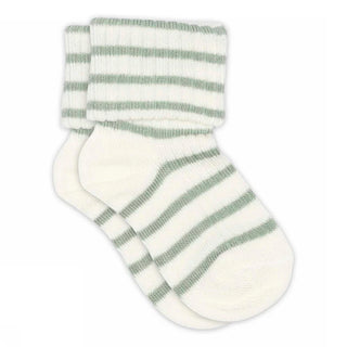 Bambus Rib-Socken Kallie Granite Green von mp Denmark