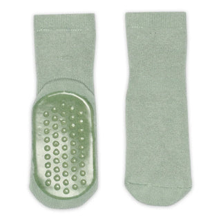 Baumwolle Anti-Rutsch Socken Granite Green von mp Denmark