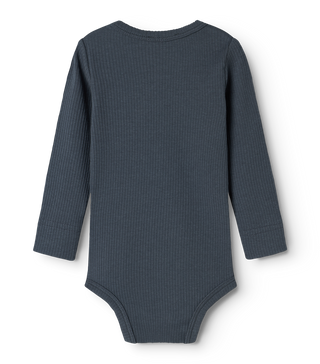 Modal Langarm Rib Body Blue von MarMar Copenhagen
