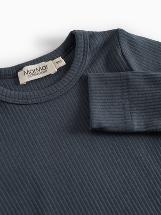 Modal Langarm Rib Body Blue von MarMar Copenhagen