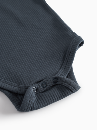 Modal Langarm Rib Body Blue von MarMar Copenhagen