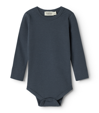 Modal Langarm Rib Body Blue von MarMar Copenhagen