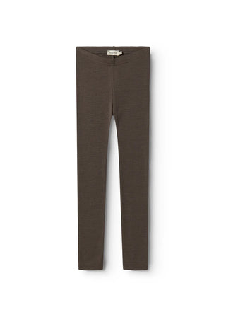 Merinowolle Rib Leggings Terre Braun von MarMar Copenhagen