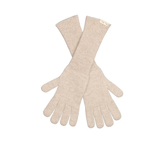 Cashmere Handschuhe Sand Meliert von MarMar