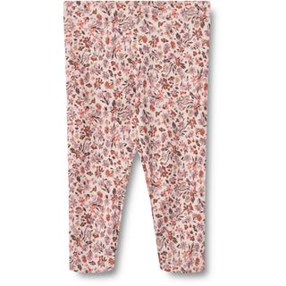 Leggings Jules mit Blassrosa Blütenmuster von Wheat