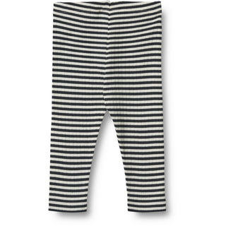 Leggings Jules Navy Blau-Weiss gestreift von Wheat