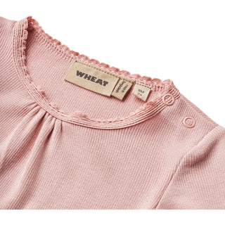 Modal Rib-Body Lotta Rose Frost von Wheat