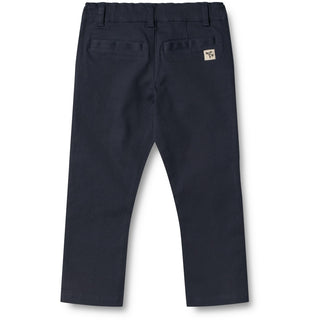 Hose Hugo Navy Blau von Wheat