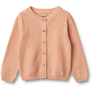 Strickjacke Magnella Pink Sand von Wheat