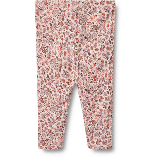 Leggings Jules mit Blassrosa Blütenmuster von Wheat