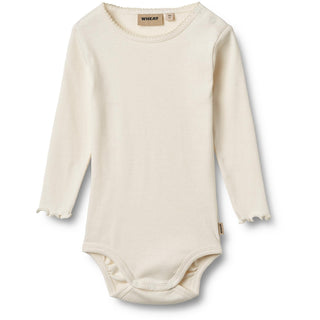 Langarm Body Regitze Ivory von Wheat