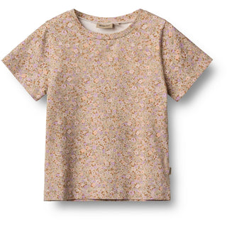 T-Shirt Manna Lilac Flower Blumenprint von Wheat