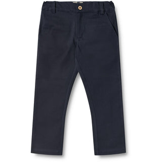 Hose Hugo Navy Blau von Wheat