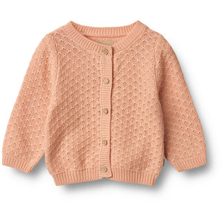 Strickjacke Magnella Pink Sand von Wheat