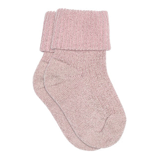 Glitzer Bambus-Socken Fragrant Lilac Rosa von mp Denmark