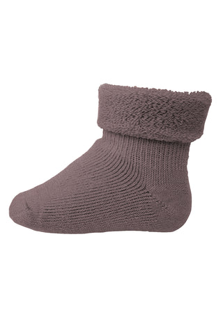 Merinowolle Socken Mauve von mp Denmark