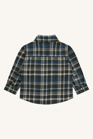 Hemd Ravn blau grün kariert von Hust & Claire