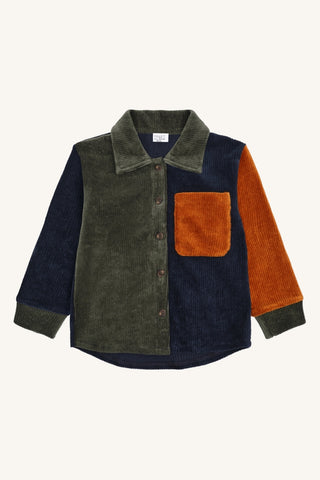 Hemd Ravn grün blau braun von Hust & Claire