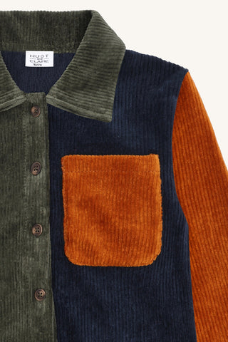 Hemd Ravn grün blau braun von Hust & Claire