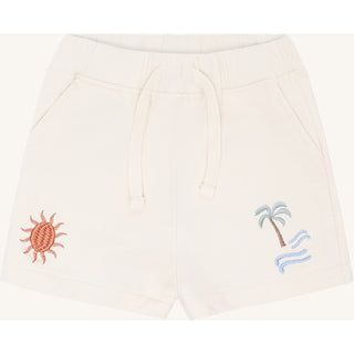 Baumwollshorts Haggi Palms Sandshell von Hust & Claire