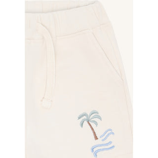 Baumwollshorts Haggi Palms Sandshell von Hust & Claire