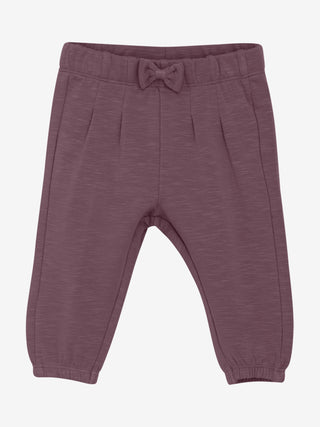 Baumwollhose Aubergine von Minymo