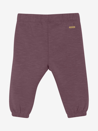 Baumwollhose Aubergine von Minymo