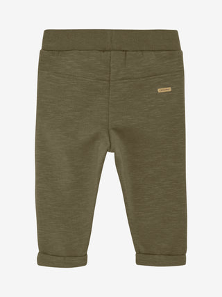 Baumwollhose Khaki für Babys von Minymo