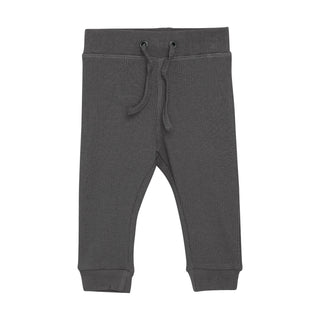 Modal Rib-Hose Grau-Grün von Minymo