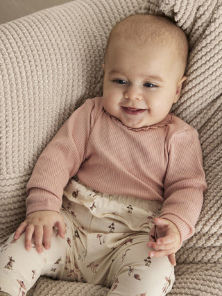 Modal Rib-Body Misty Rose von Minymo