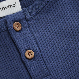 Modal Rib-Body Vintage Indigo von Minymo