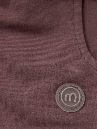 Bambus-Baumwolle Hose Rose Brown von Minymo