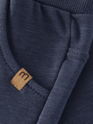 Baumwollhose Odyssey Gray Blau von Minymo