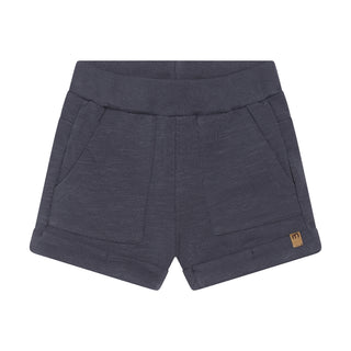 Baby-Shorts Odyssey Gray Blau von Minymo