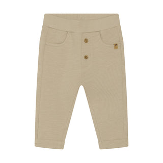 Baumwollhose White Pepper Beige von Minymo