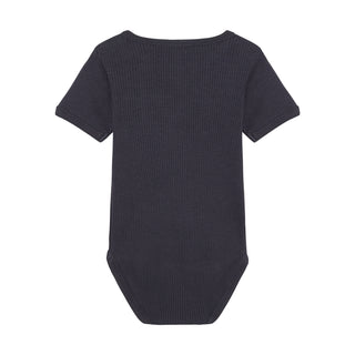 Modal Kurzarm Body Odyssey Gray Blau von Minymo