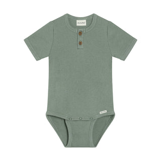 Modal Kurzarm Body Lily Pad Grün von Minymo