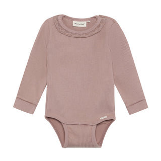 Modal Rib-Body Fawn Lila von Minymo