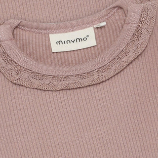 Modal Rib-Body Fawn Lila von Minymo
