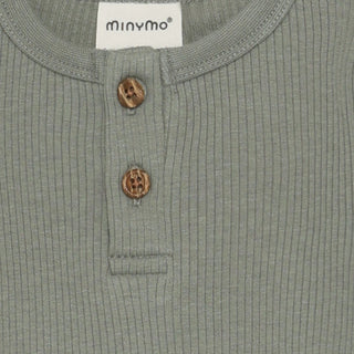 Modal Rib-Body Shadow Grün von Minymo
