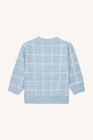 Baumwollsweatshirt Sejer Hellblau von Hust & Claire