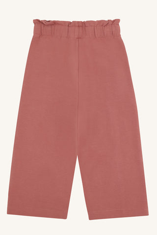 Lange Baumwollhose Tine Dry Rose von Hust & Claire