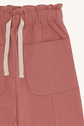 Lange Baumwollhose Tine Dry Rose von Hust & Claire
