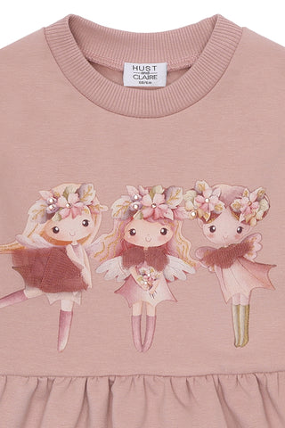 Kleid Donna Magic Adobe Rose mit Feenprint von Hust & Claire