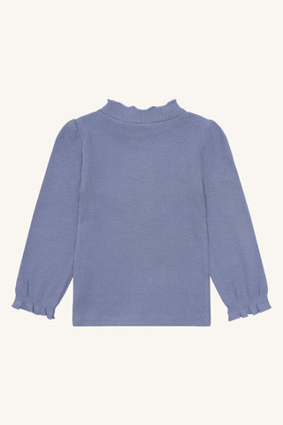 Modal-Baumwollshirt Amma Atmosphere Hellblau von Hust & Claire