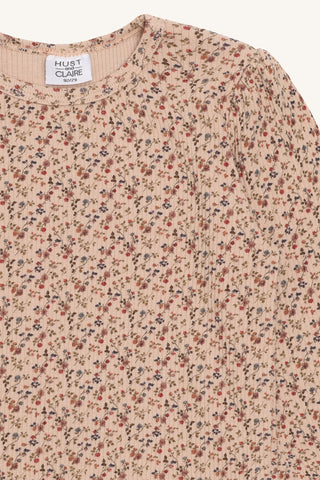 Modal-Baumwollshirt Alma Rosa mit Blumenprint von Hust & Claire