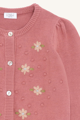 Strickjacke Camilia Dry Rose von Hust & Claire