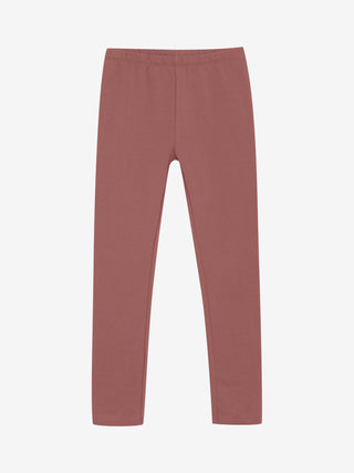 Baumwoll-Leggings Withered Rose von Minymo