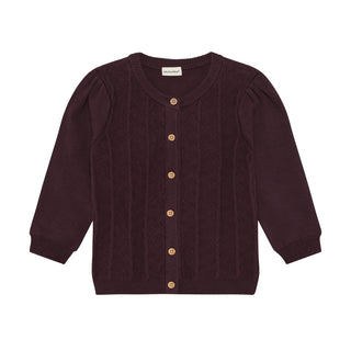 Strickjacke Huckleberrry Violett von Minymo